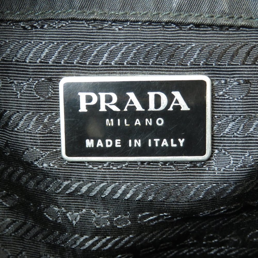 Prada VELA Daypack Nylon Backpack Plate - Picture 5 of 9